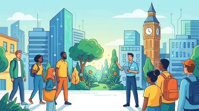 Walking Tours Showcasing Hidden Landmarks - illustration